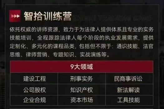 【限时特批】智拾网训练营年卡报名链接-Y